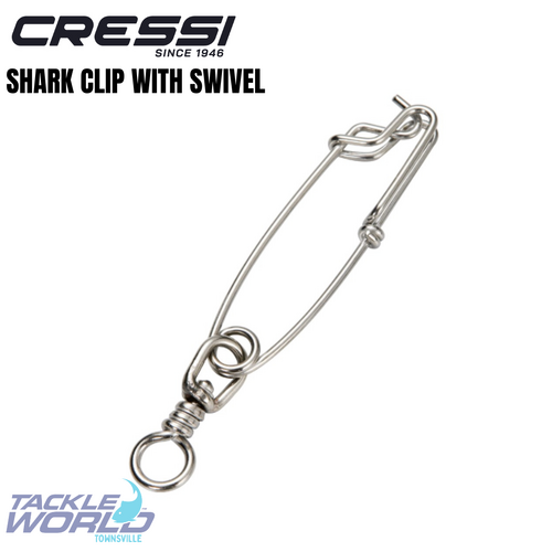 Cressi Shark Clip 100mm with Swivel