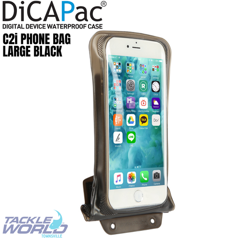 DiCAPac C2i Phone Bag Large Black