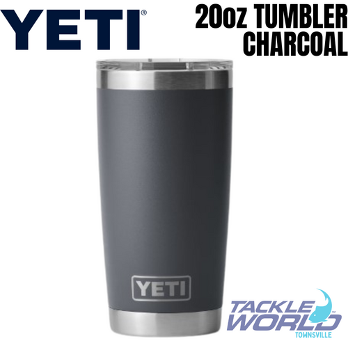 YETI Charcoal Rambler 10 oz Tumbler with Magslider Lid