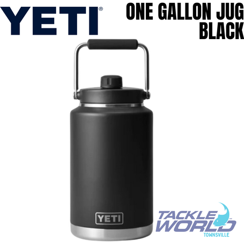 Yeti Rambler One Gallon Jug (3.7L) Black