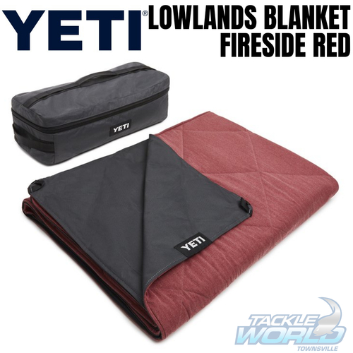 Yeti Lowlands Blanket Fireside Red