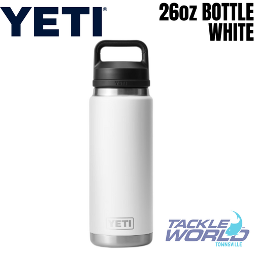 Yeti - 26 oz Rambler Bottle with Chug Cap Rescue Red