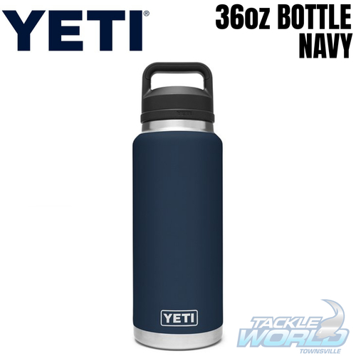 Yeti 36oz Bottle (1L) Navy with Chug Cap