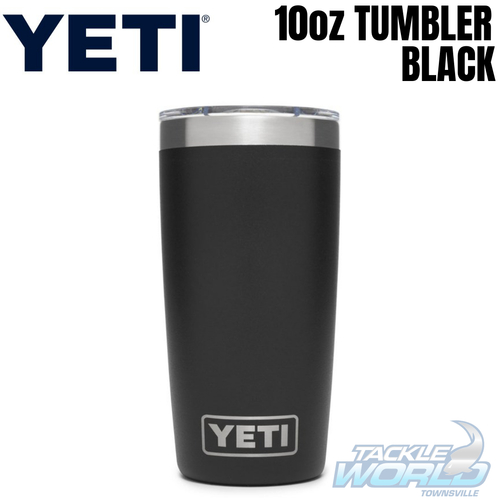 Yeti 10oz Tumbler (295ml) Black with Magslider Lid