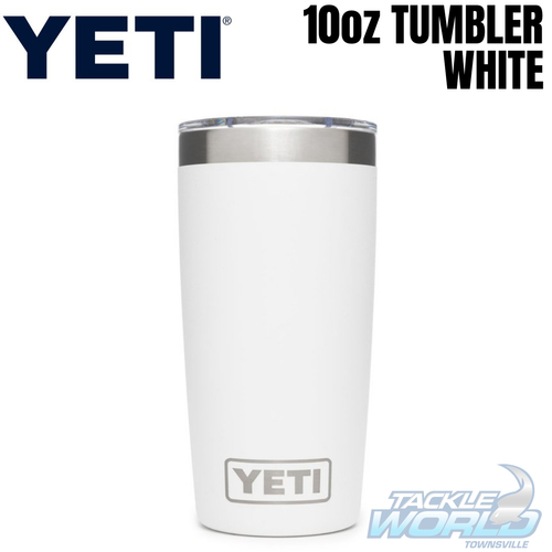 Yeti 10oz Tumbler (295ml) White with Magslider Lid
