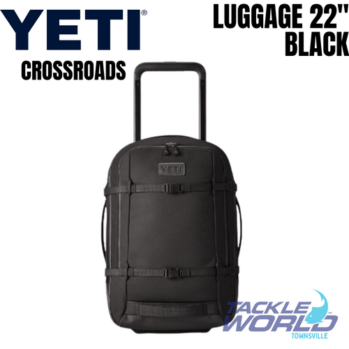 Yeti Crossroads Luggage 22'' Black