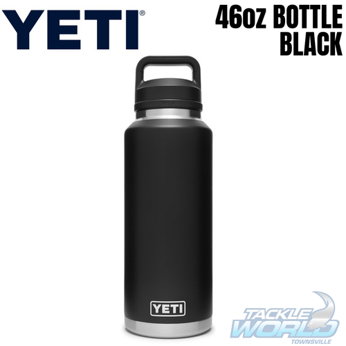Yeti 46oz Bottle (1.36L) Black with Chug Cap