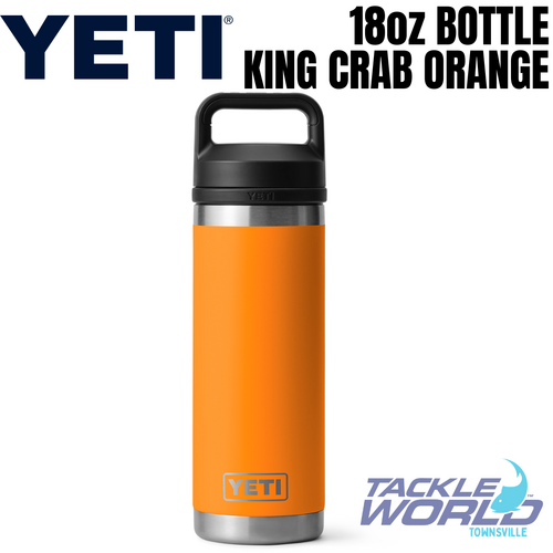 Yeti 18oz Bottle (532ml) King Crab Orange with Chug Cap