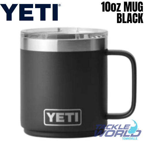 Yeti 10oz Mug (295ml) Black with Magslider Lid 