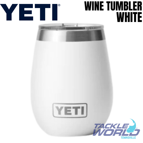 Yeti 10oz Wine Tumbler (295ml) White with Magslider Lid 