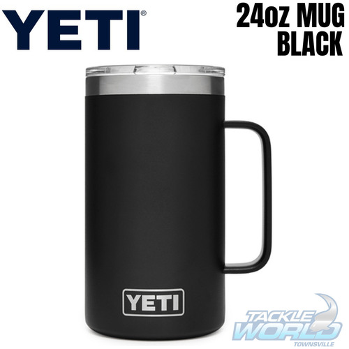 Yeti 24oz Mug (710ml) Black with Magslider Lid