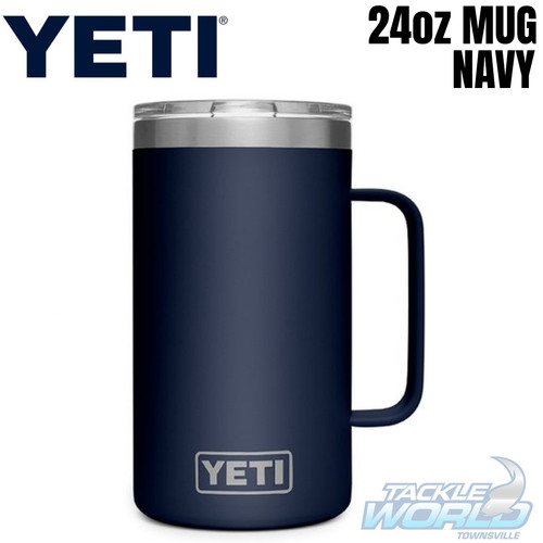 Yeti 24oz Mug (710ml) Navy with Magsilder Lid