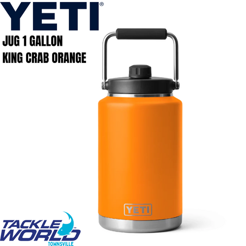 Yeti Rambler One Gallon Jug (3.7L) King Crab Orange
