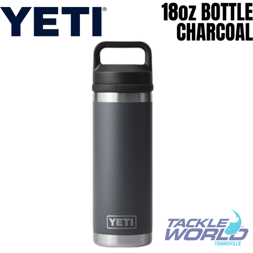 Yeti 18oz Bottle (532ml) Charcoal with Chug Cap