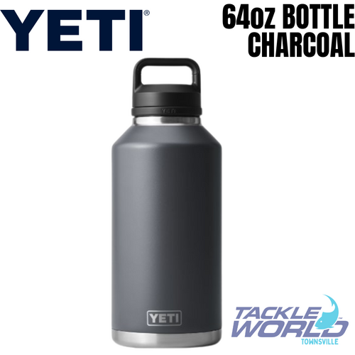 Yeti 64oz Bottle (1.89L) Charcoal with Chug Cap