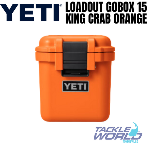 Yeti Loadout Gobox 15 King Crab Orange
