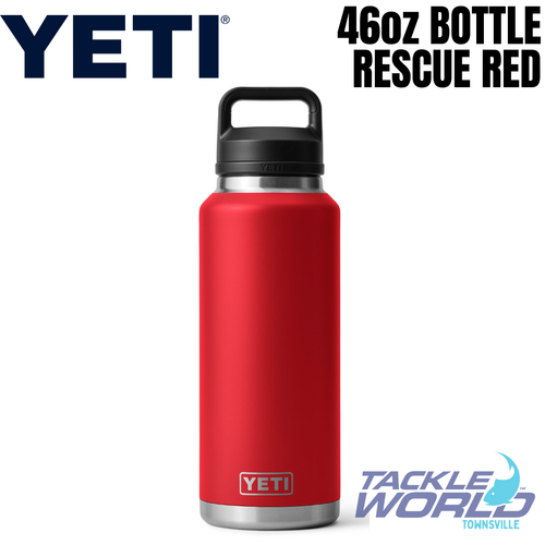 Yeti 46oz Bottle (1.36L) Rescue Red with Chug Cap