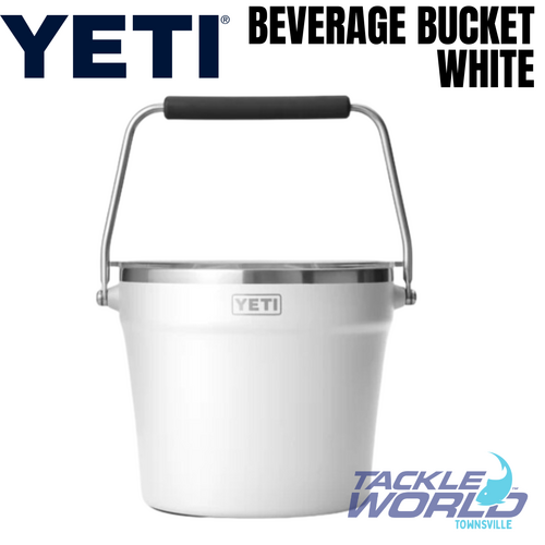 YETI Rambler Beverage Bucket with Lid - White