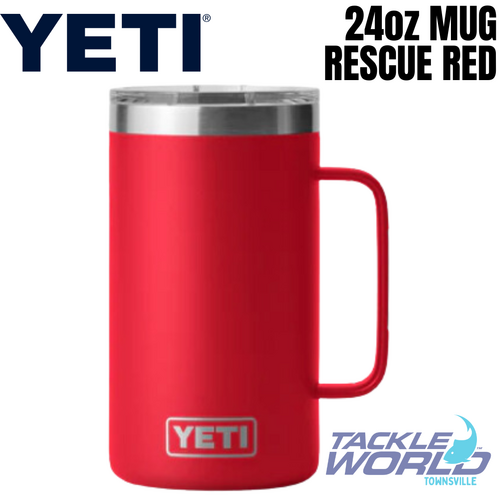Yeti 24oz Mug (710ml) Rescue Red with Magslider Lid