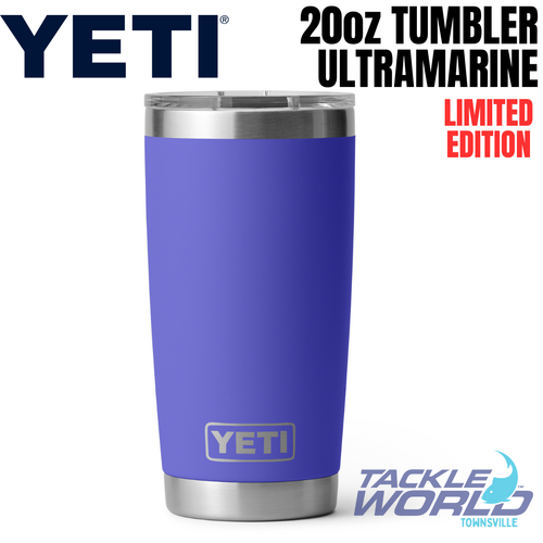 Yeti 20oz Tumbler (591ml) Ultramarine Violet with Magslider Lid