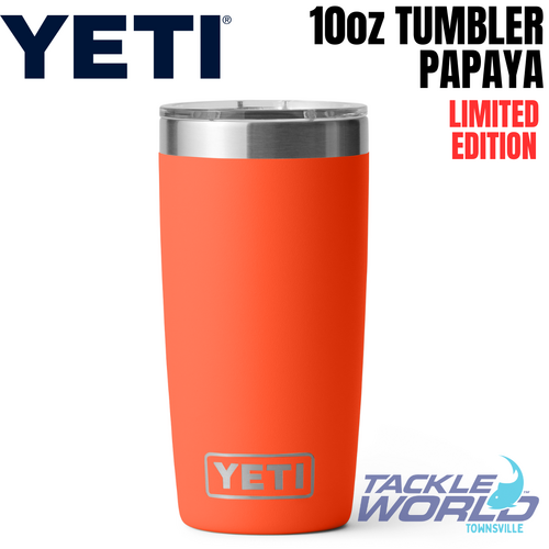 Yeti 10oz Tumbler (295ml) Papaya with Magslider Lid