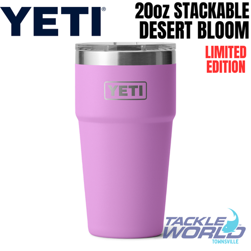 Yeti Rambler 20oz Stackable Cup Desert Bloom