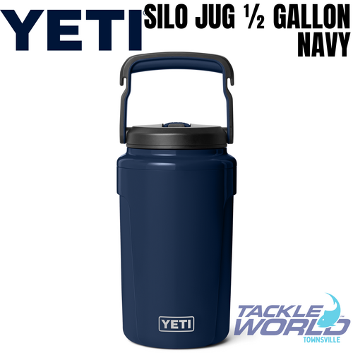 Yeti Silo Jug Half Gallon (1.9L) Navy with Straw Lid