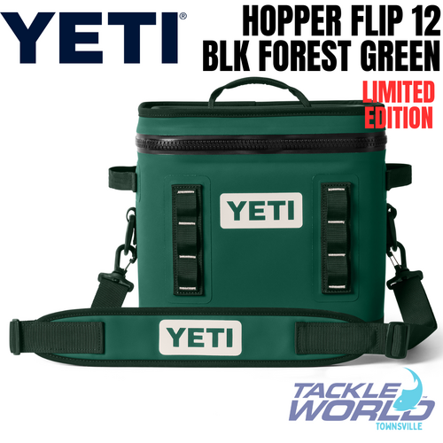 Yeti Hopper Flip 12 Black Forest Green