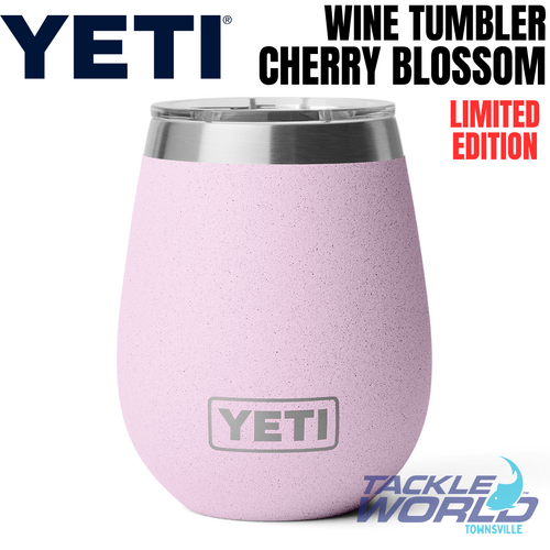 Yeti 10oz Wine Tumbler (295ml) Cherry Blossom with Magslider Lid