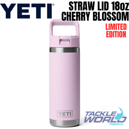 Yeti 18oz Bottle (532ml) Cherry Blossom with Straw Lid