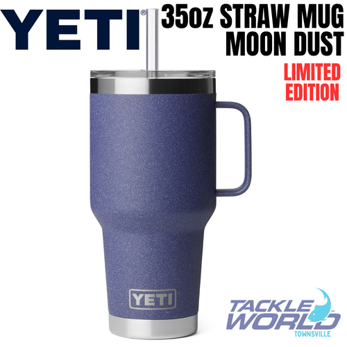 Yeti 35oz Straw Mug (1L) Moon Dust with Straw Lid