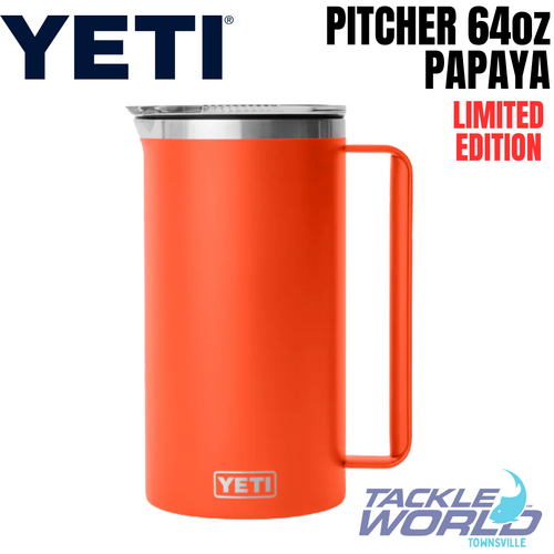 Yeti Rambler Pitcher 64oz Papaya