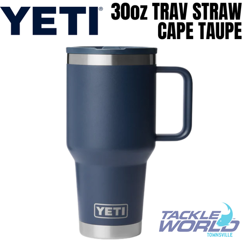 Yeti Rambler 30oz Travel Straw Mug Navy