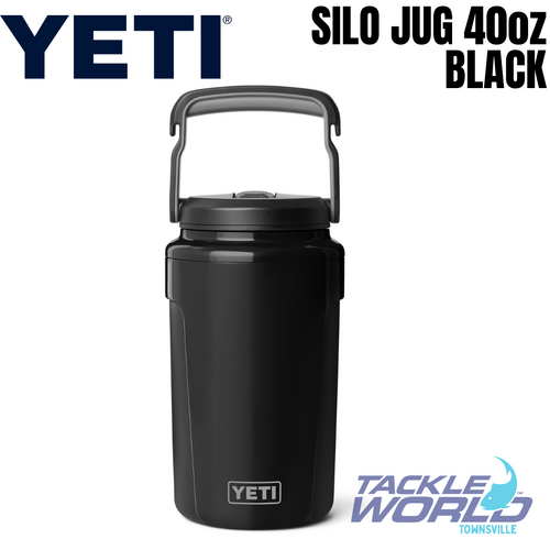 Yeti Silo Jug 40oz (1.1L) Black with Straw Lid