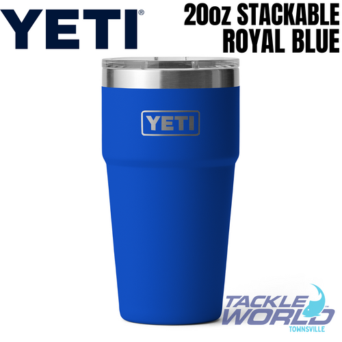 Yeti Rambler 20oz Stackable Cup Royal Blue