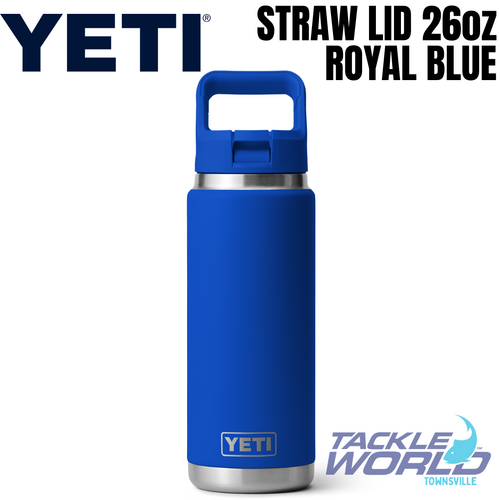 Yeti Rambler Bottle Straw Lid 26oz Royal Blue