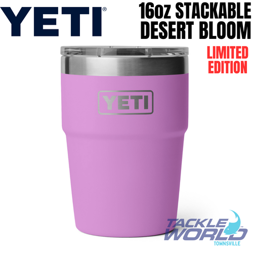 Yeti Rambler 16oz Stackable Cup Desert Bloom