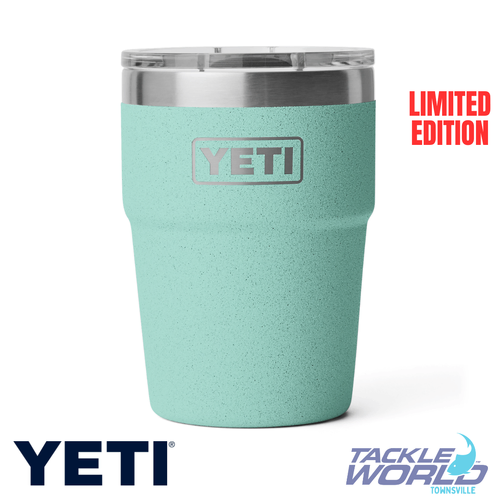 Yeti Rambler 16oz Stackable Cup Sea Stone