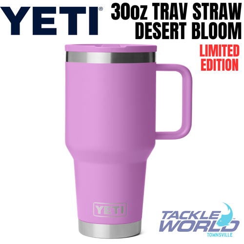 Yeti Rambler 30oz Travel Straw Mug Desert Bloom