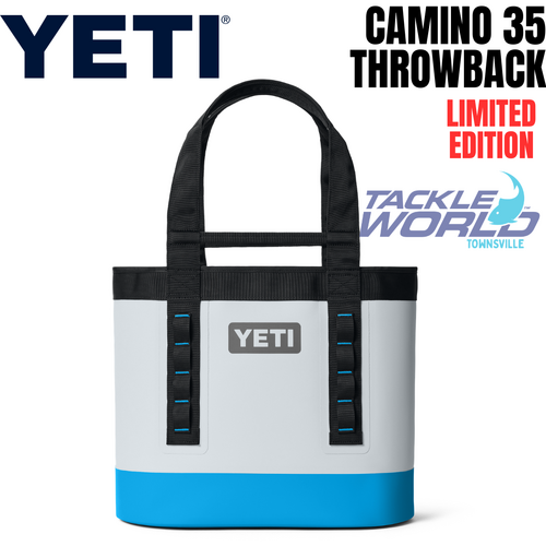 Yeti Camino 35 Carryall Fog Gray/Blue Throwback
