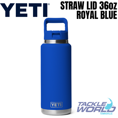 Yeti Rambler Bottle Straw Lid 36oz Royal Blue