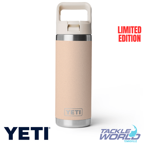 Yeti Rambler Bottle Straw Lid 18oz Tahini