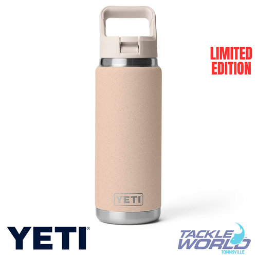 Yeti Rambler Bottle Straw Lid 26oz Tahini