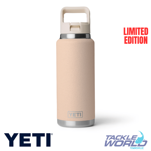 Yeti Rambler Bottle Straw Lid 36oz Tahini