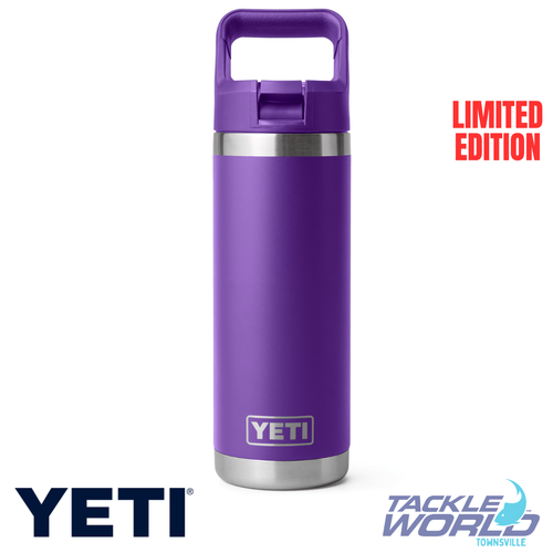 Yeti Rambler Bottle Straw Lid 18oz Pace Purple