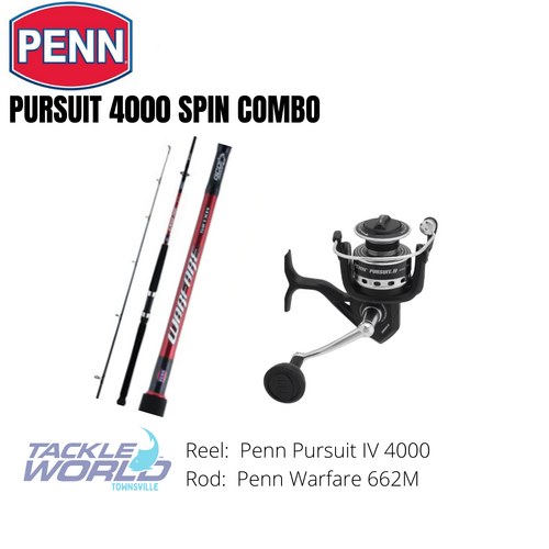 Combo Penn Pursuit IV4000/WF662M