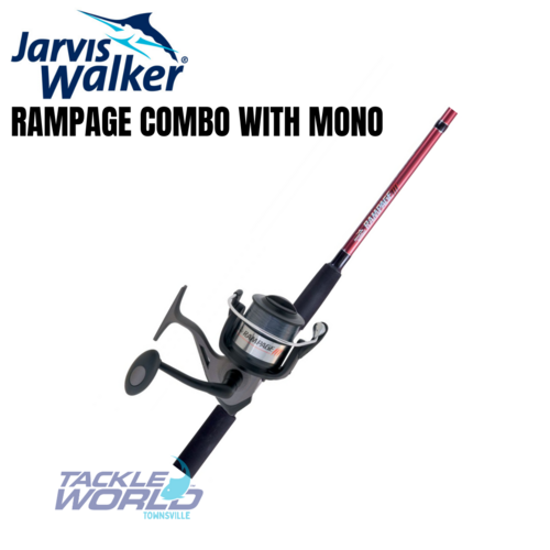 Combo JW Rampage 600 - 6'6 Boat Rod 4-7kg