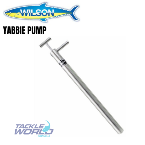Wilson Yabbie Pump King Size 30inch Stainless Steel