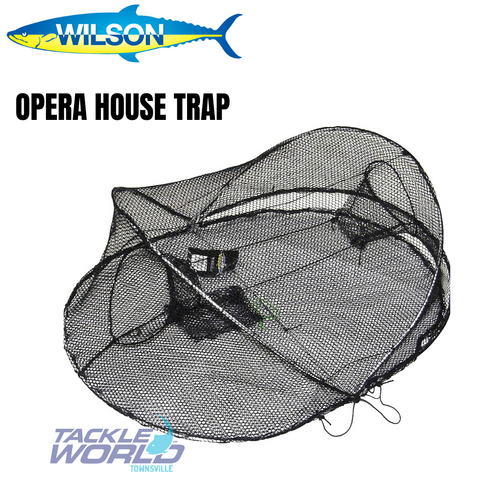 Opera House Trap 80mm rings Black (333TOSR)