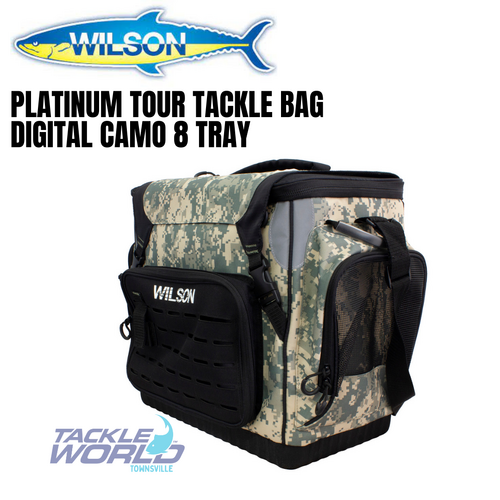 Wilson Platinum Tour Digi Camo 8 Tray Bag